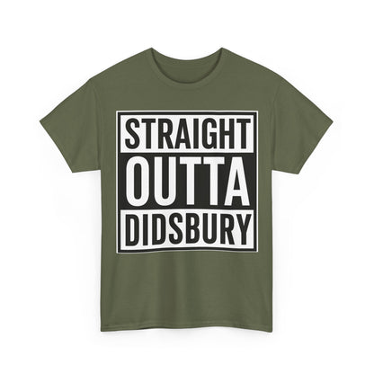Straight Outta Didsbury T‑Shirt — Graphic City Pride Tee