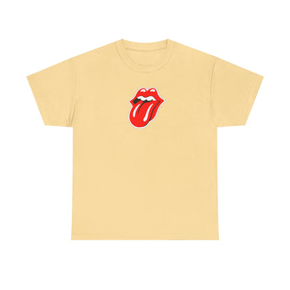 Rock Retro Red Tongue and Lips Graphic Tee