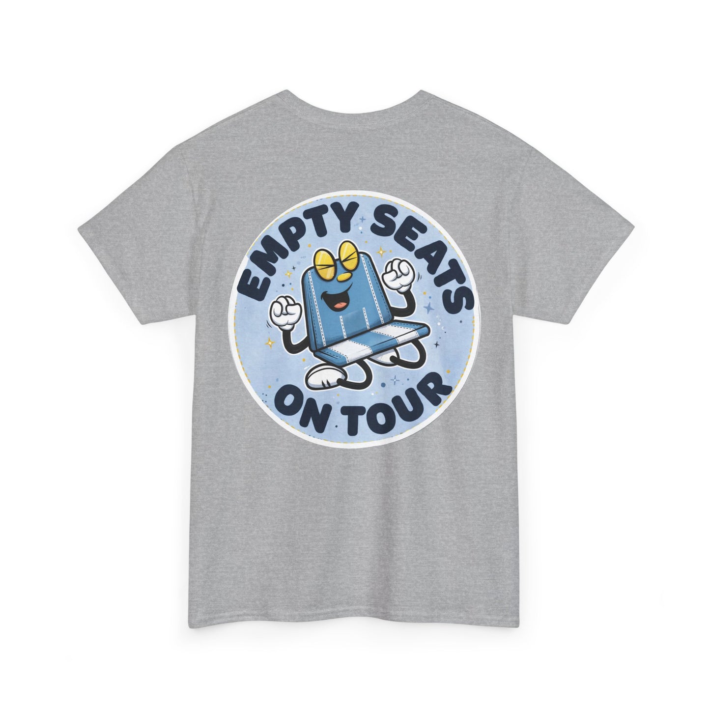 Manchester City T-Shirt — 'Empty Blue Seats On Tour' Retro Skate Graphic Tee