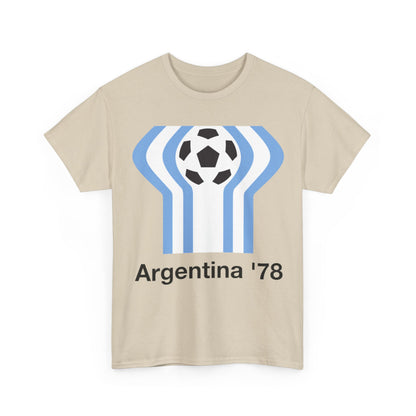 Argentina '78 Soccer T-Shirt — Retro World Cup Football Tee