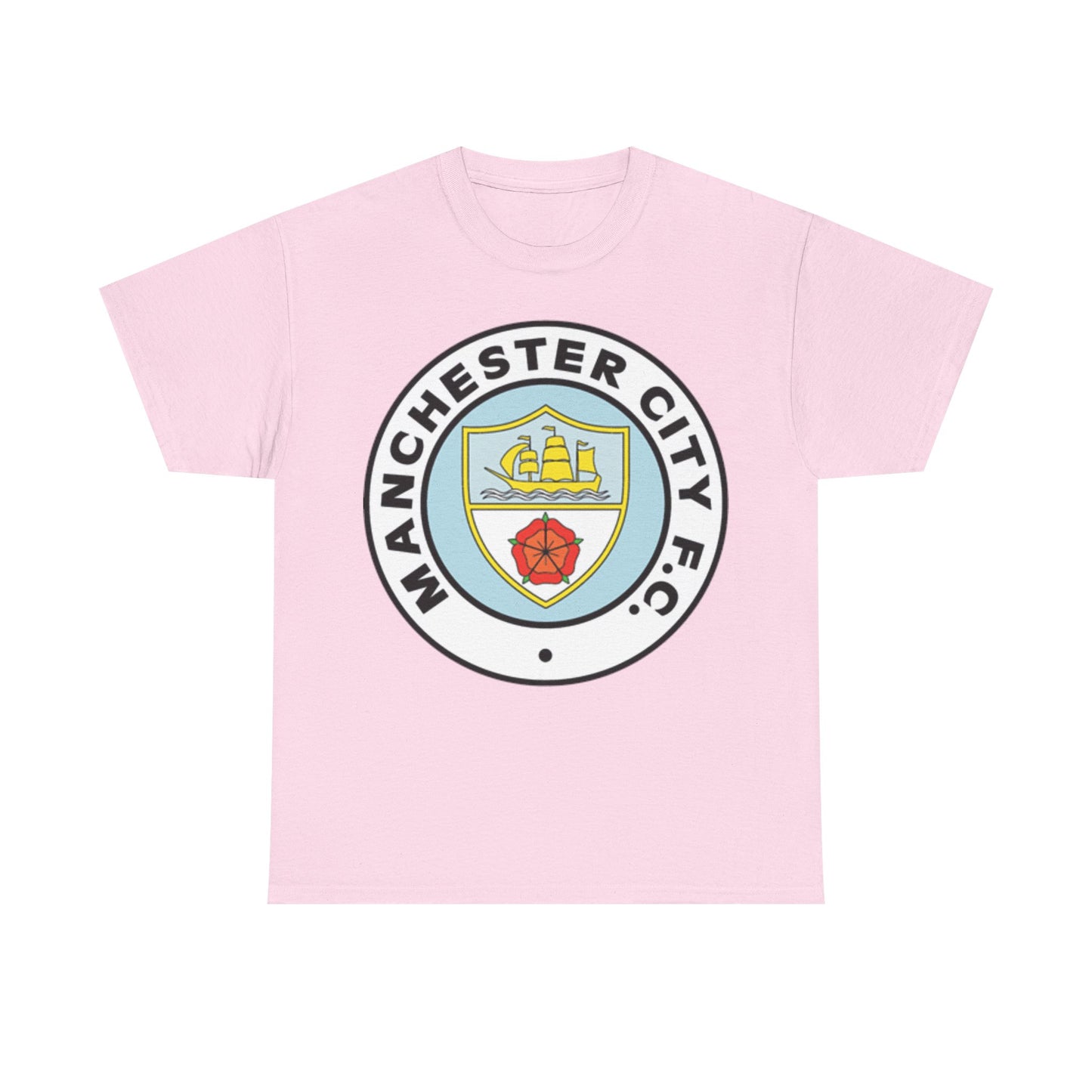 Manchester City F.C. Retro Crest T-Shirt – Retro Football Fan Tee