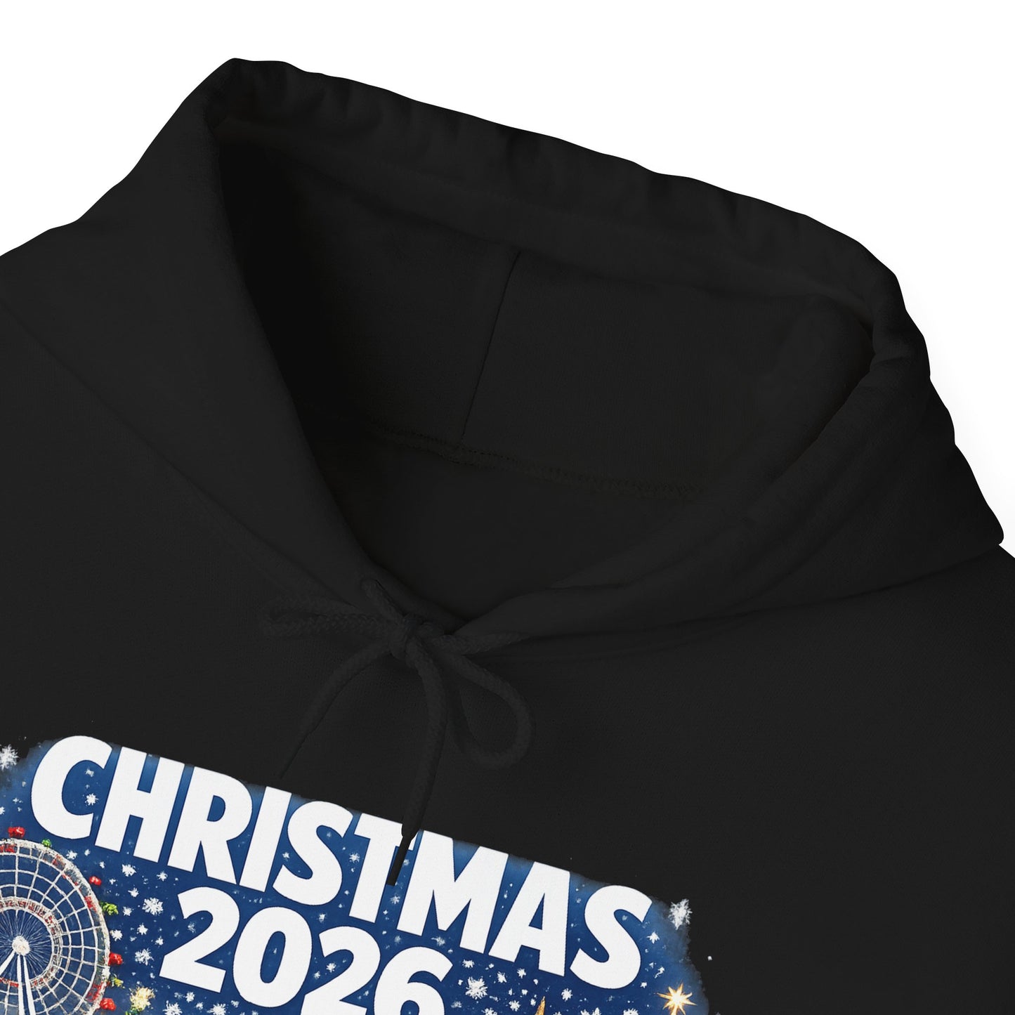Christmas 2026 Holiday Hoodie — Festive Winter Village Sweatshirt