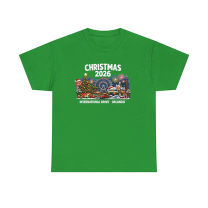 Christmas 2026 Orlando T-Shirt — International Drive Holiday Souvenir