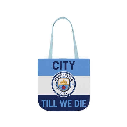 City Till We Die Unofficial Canvas Tote Bag — Manchester Football Fan Bag