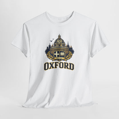 Oxford Crest T-Shirt — Vintage University Graphic Tee