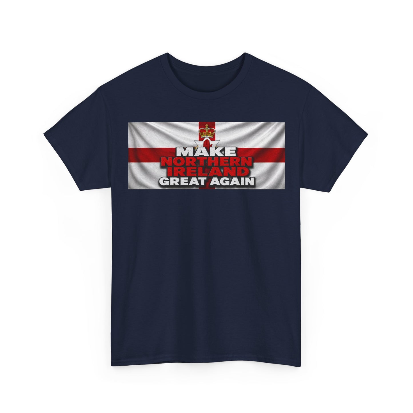 Northern Ireland Collage Tee — "Make Northern Ireland Great Again" Graphic T-Shirt