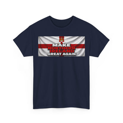 Northern Ireland Collage Tee — "Make Northern Ireland Great Again" Graphic T-Shirt