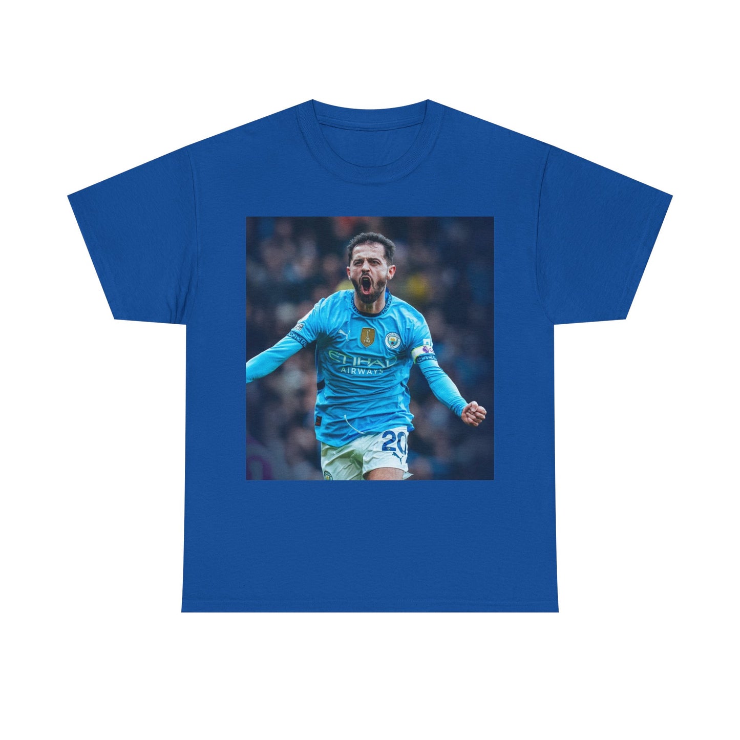 Bernardo Silva Tribute Tee – Inspirational Letter & Celebrating Goal Moment