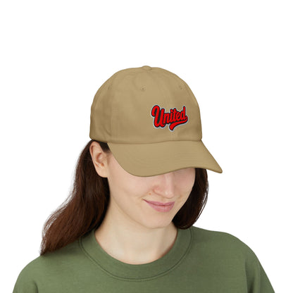 United Script Dad Cap