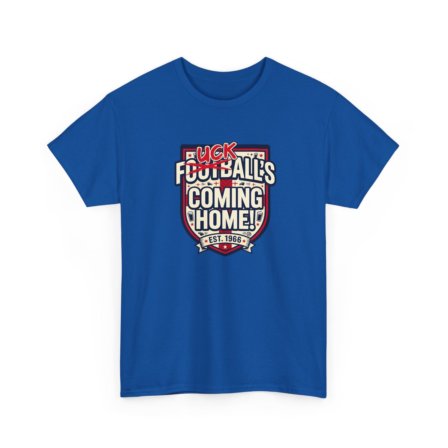 Provocative 'F*ck All's Football's Coming Home' Graphic Tee