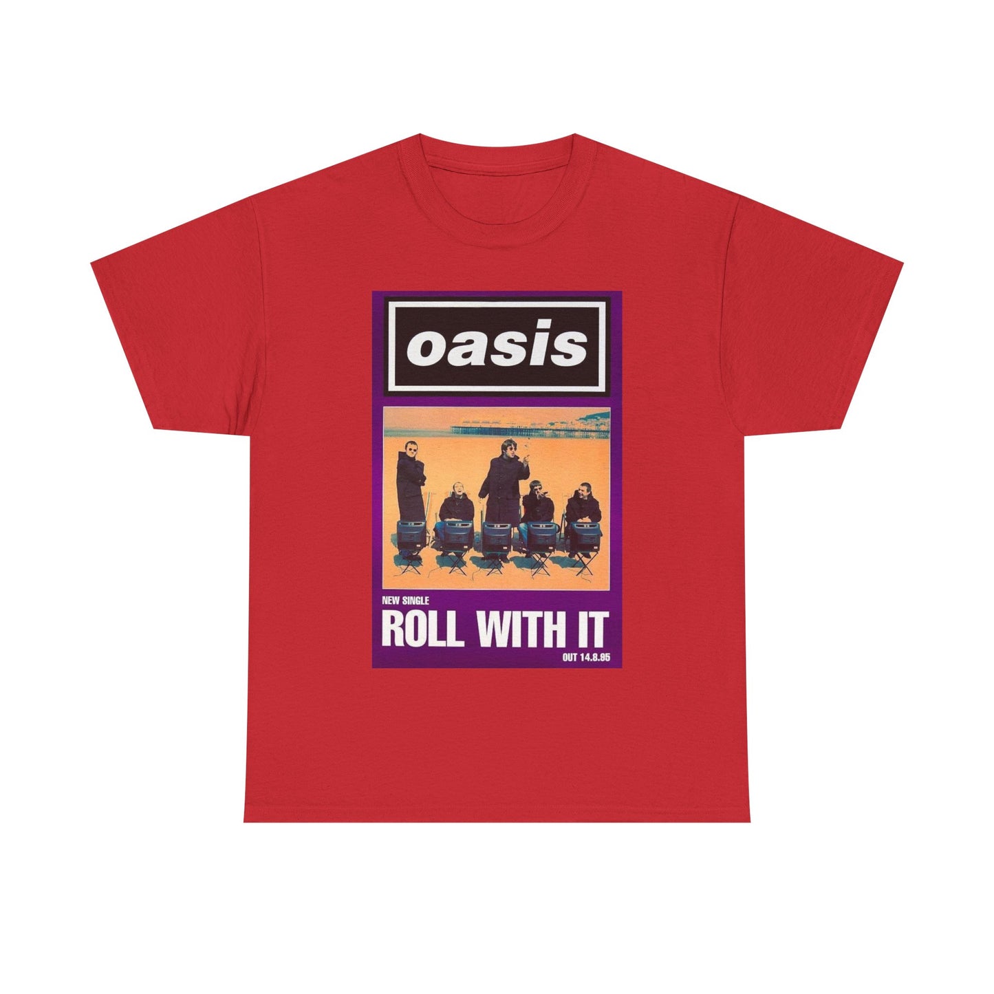 Oasis "Roll With It" Band Tee