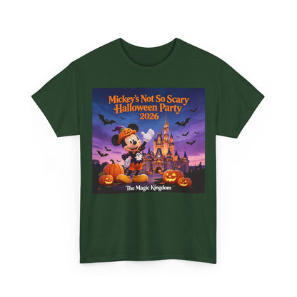 Halloween Party T‑Shirt — "Not So Scary" 2026 Magic Kingdom Tee