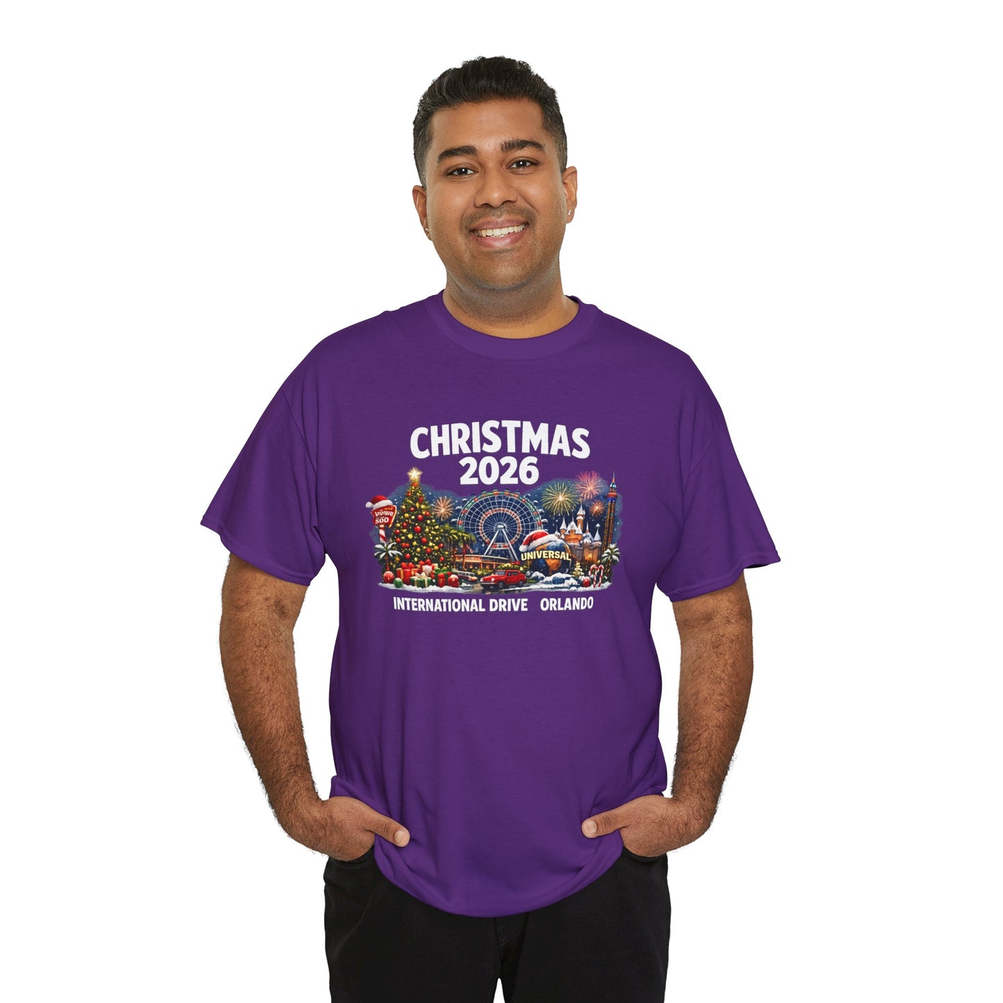 Christmas 2026 Orlando T-Shirt — International Drive Holiday Souvenir