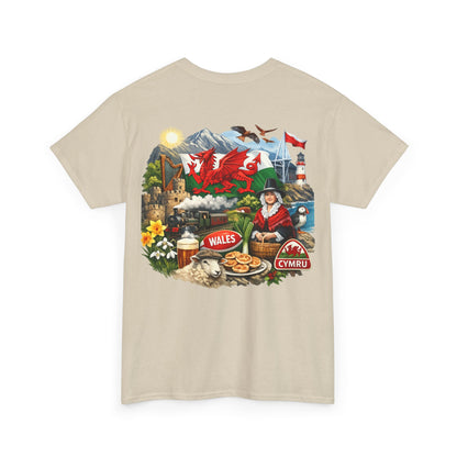 Wales Pride T-Shirt — 'Make Wales Great Again' Welsh Dragon Tee