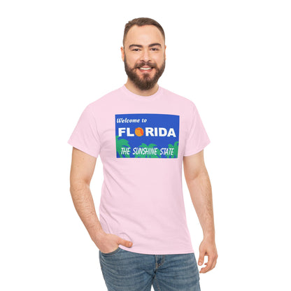 Florida "Welcome to Florida - The Sunshine State" T-Shirt