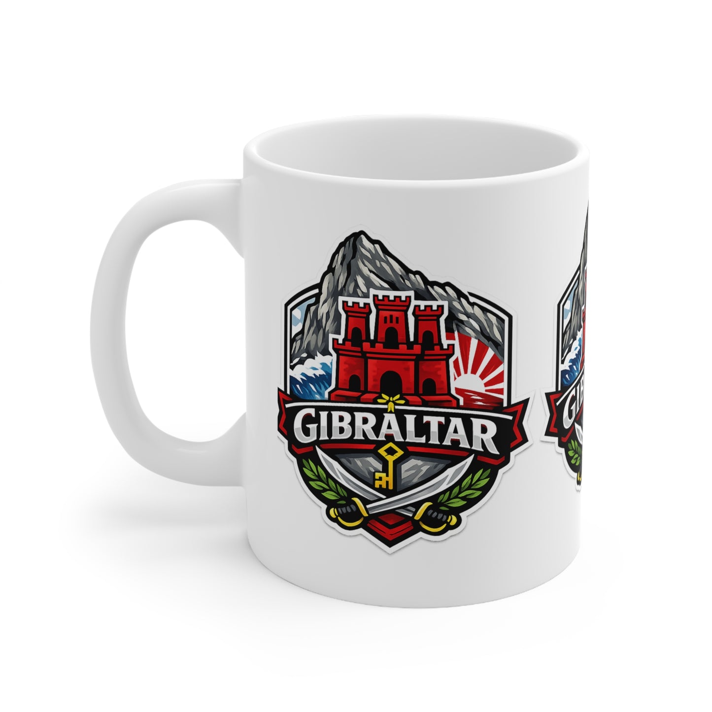 Gibraltar Ceramic Coffee Cups, 11oz, 15oz