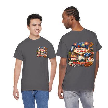 Las Vegas Vintage Collage T‑Shirt