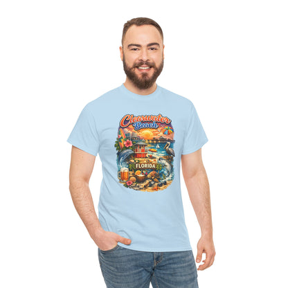 Clearwater Beach Florida Vintage Vacation T-Shirt