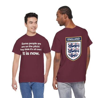 Some people are on the pitch - England 1966 T-Shirt — Bold Motivational Quote Tee