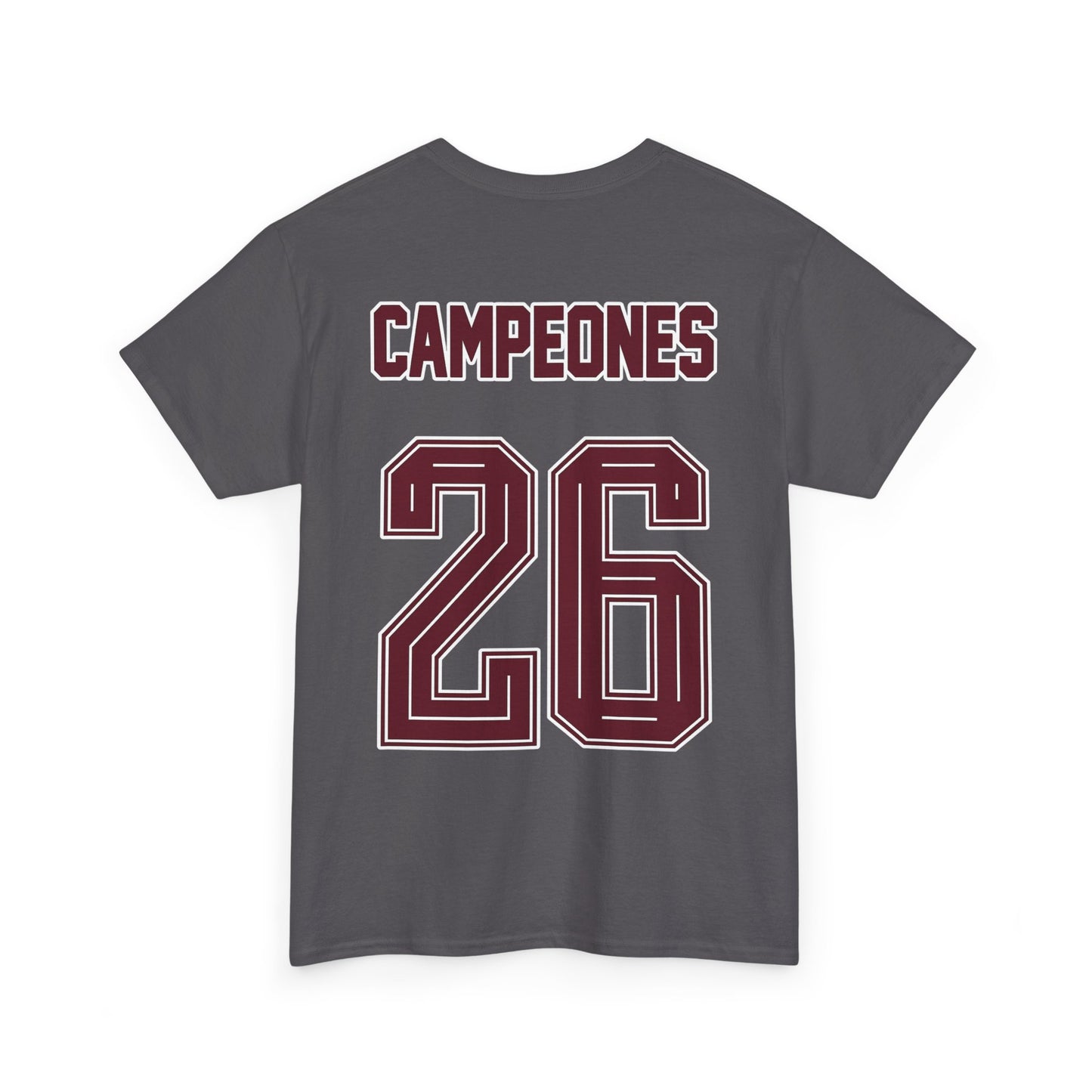 Spain World Champions 'Campeones 26' Cotton T‑Shirt