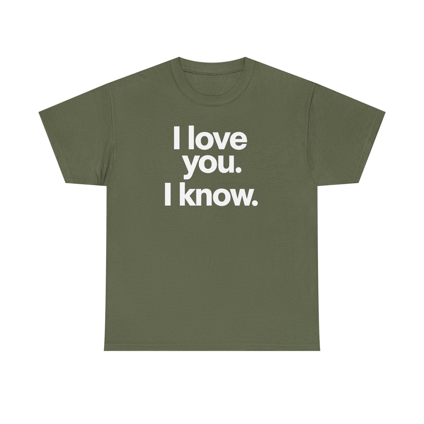 I Love You I Know Saying T‑Shirt from Star Wars