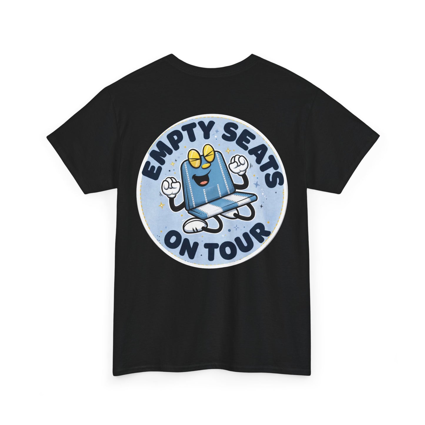 Manchester City T-Shirt — 'Empty Blue Seats On Tour' Retro Skate Graphic Tee