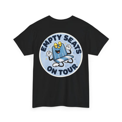 Manchester City T-Shirt — 'Empty Blue Seats On Tour' Retro Skate Graphic Tee
