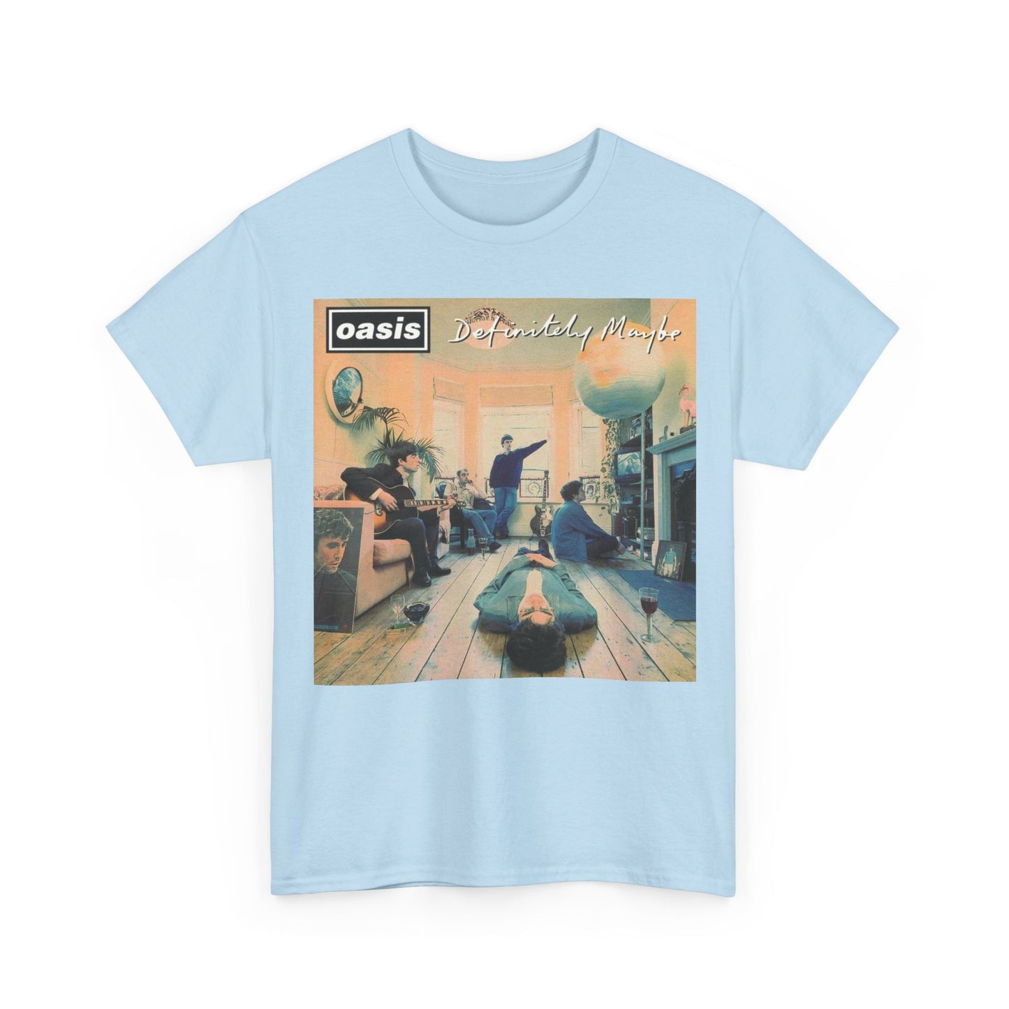 Oasis ‘‘Definitely Maybe ’’ Album Art T-Shirt