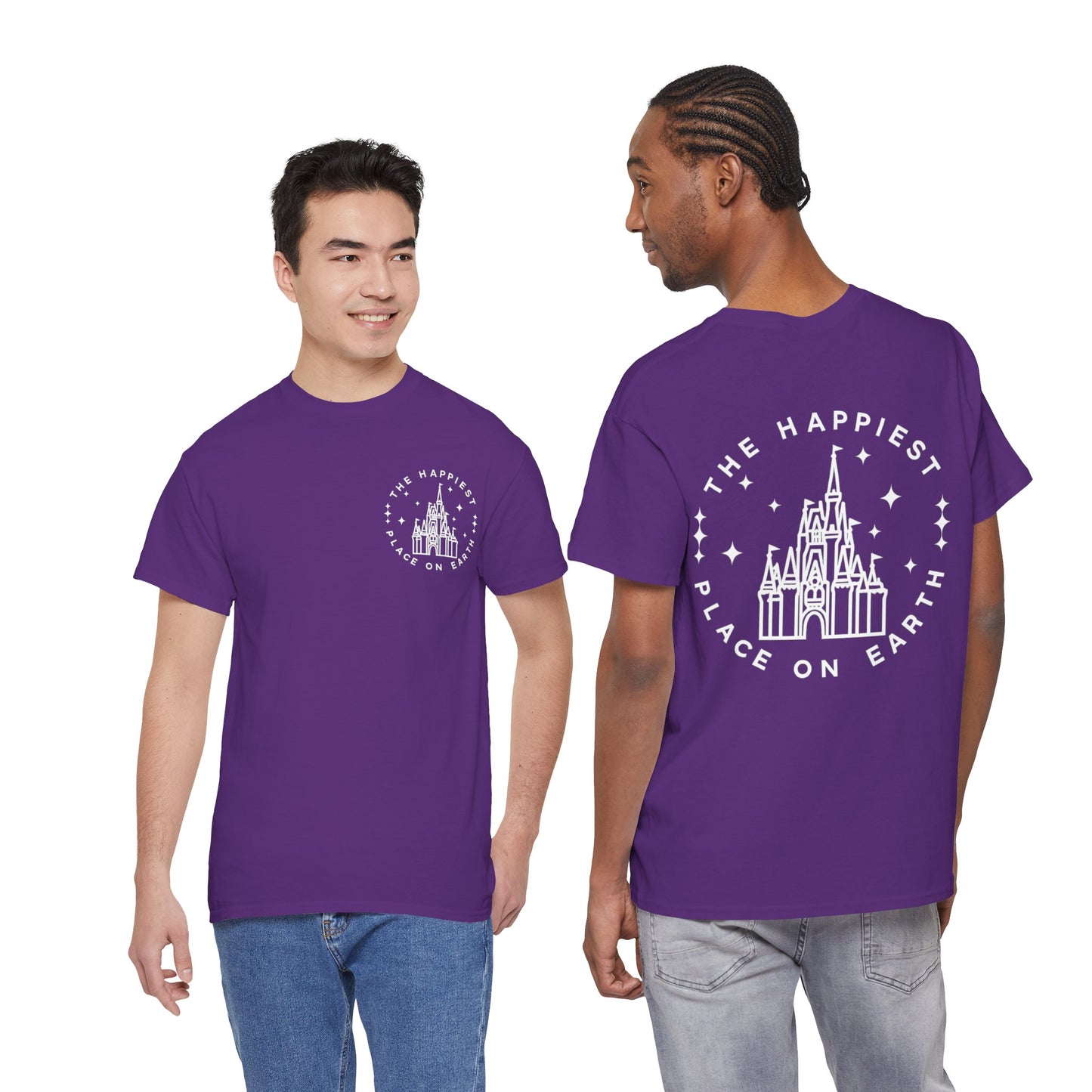 Castle Graphic Tee — "The Happiest Place on Earth" Theme Park T‑Shirt