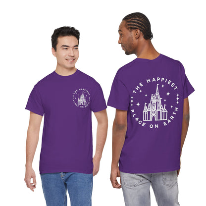Castle Graphic Tee — "The Happiest Place on Earth" Theme Park T‑Shirt