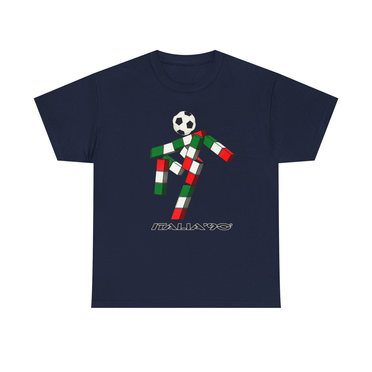 Italia '90 Soccer T‑Shirt — Retro Italian Football World Cup Tee
