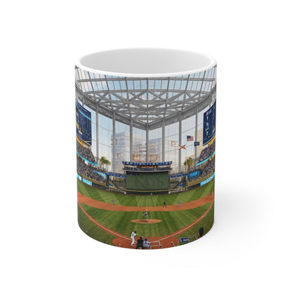 Baseball Stadium Photo Mug – Tampa Bay Game Day Ceramic Coffee Cup (11oz & 15oz)