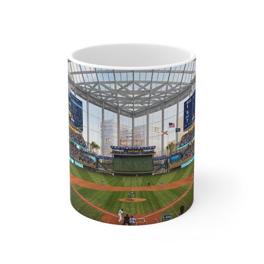 Baseball Stadium Photo Mug – Tampa Bay Game Day Ceramic Coffee Cup (11oz & 15oz)