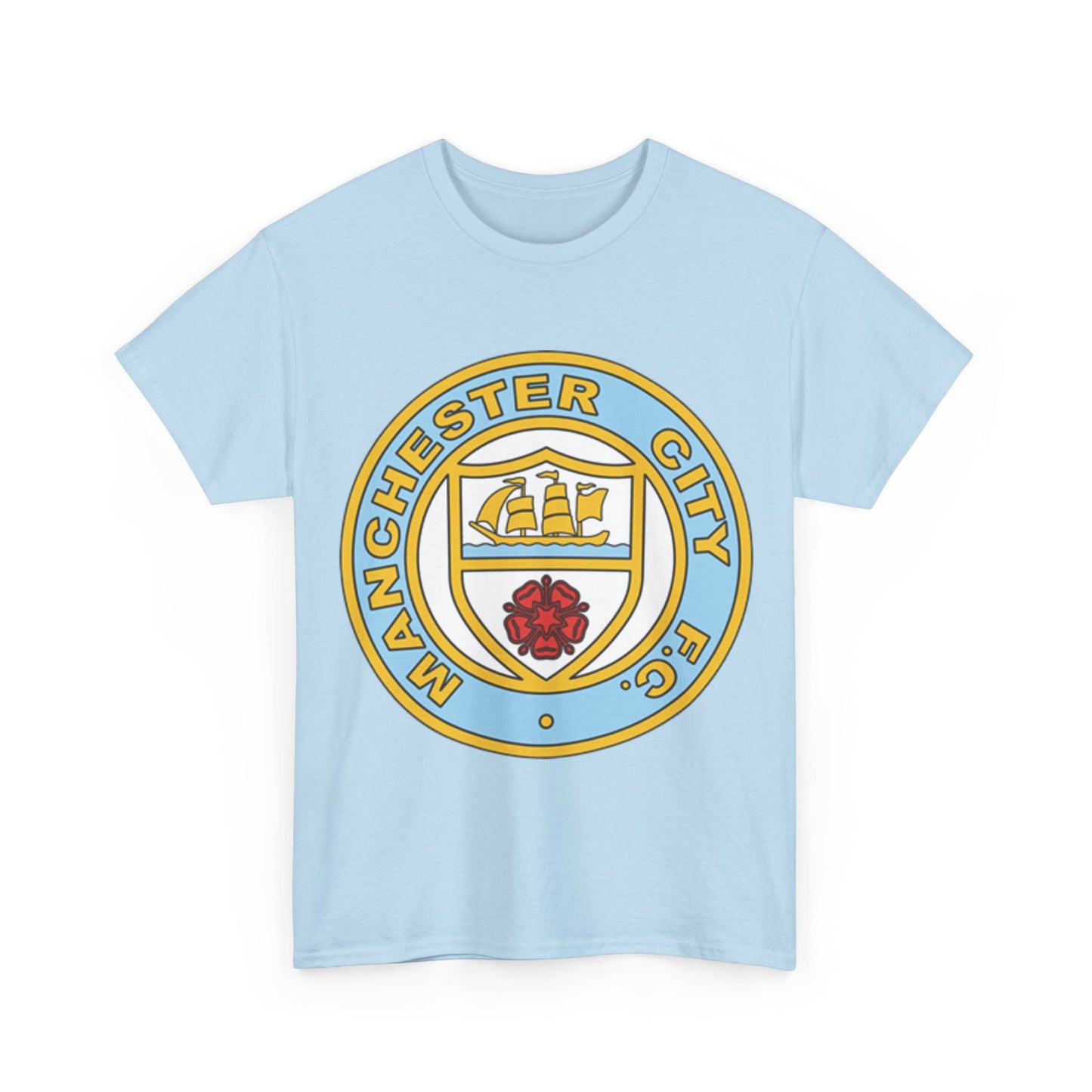 Manchester City FC Retro Crest T-Shirt – Retro Football Fan Tee