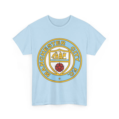 Manchester City FC Retro Crest T-Shirt – Retro Football Fan Tee