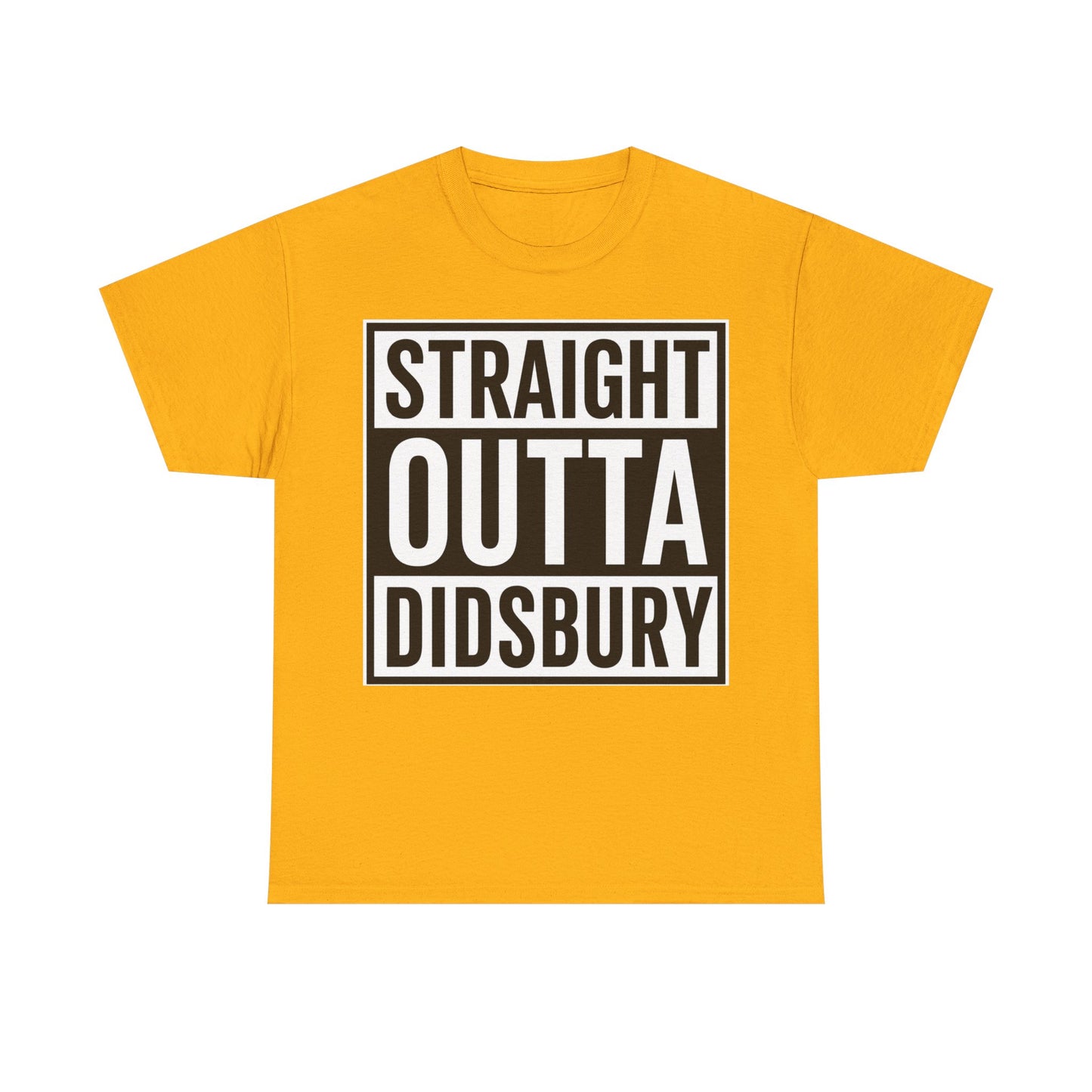 Straight Outta Didsbury T‑Shirt — Graphic City Pride Tee