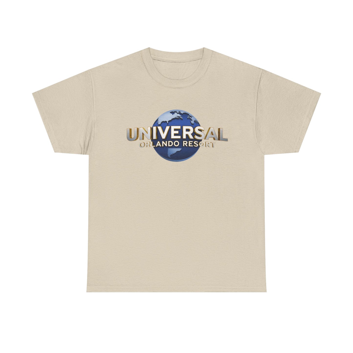 Universal Orlando Resort T‑Shirt — Retro Globe Logo Souvenir Tee