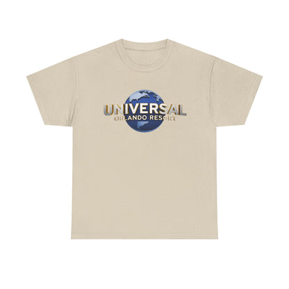Universal Orlando Resort T‑Shirt — Retro Globe Logo Souvenir Tee