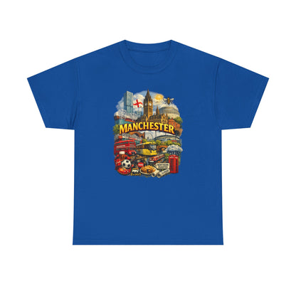 Manchester Skyline Collage T-Shirt