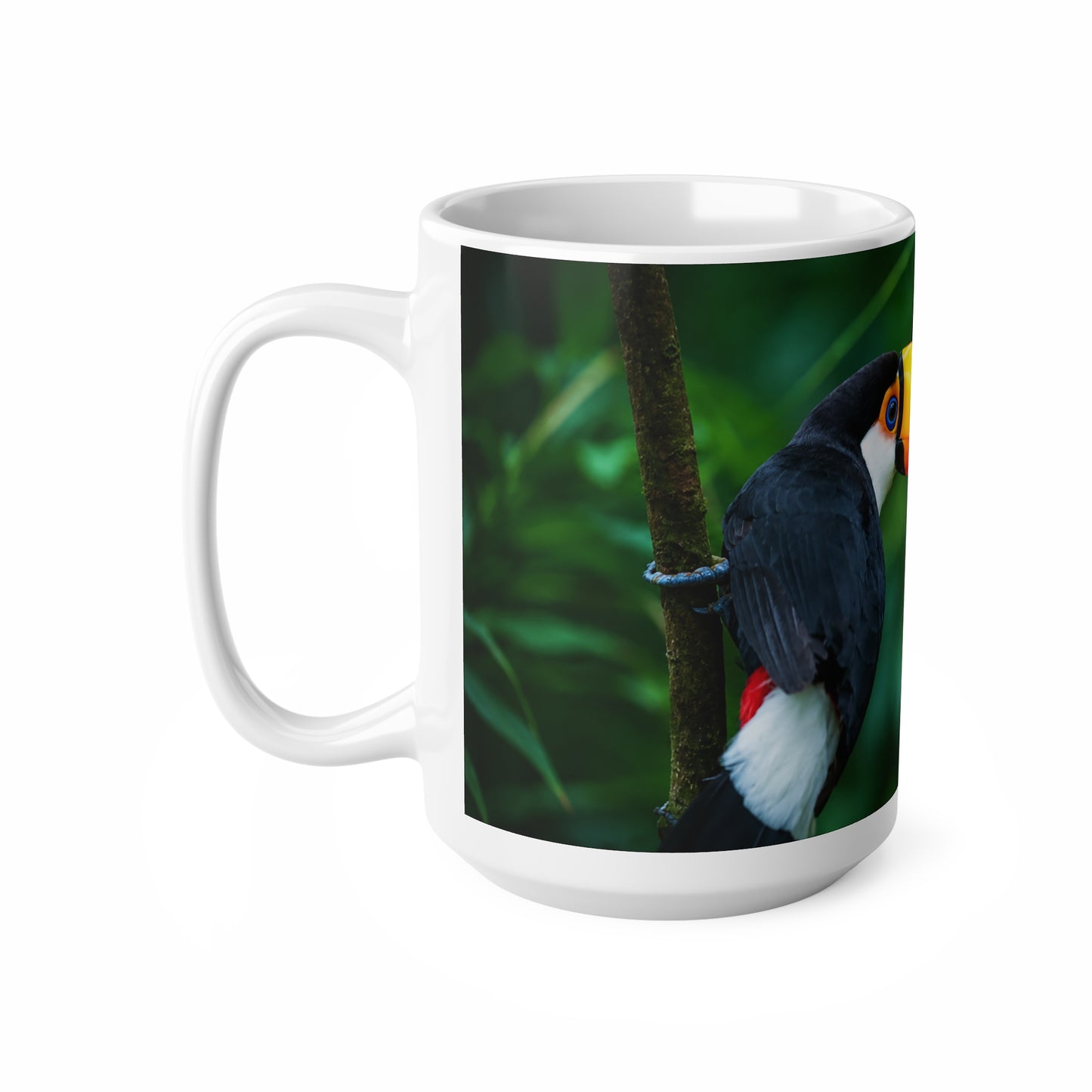 Toucan Photo Ceramic Coffee Mug – Tropical Bird 11oz & 15oz