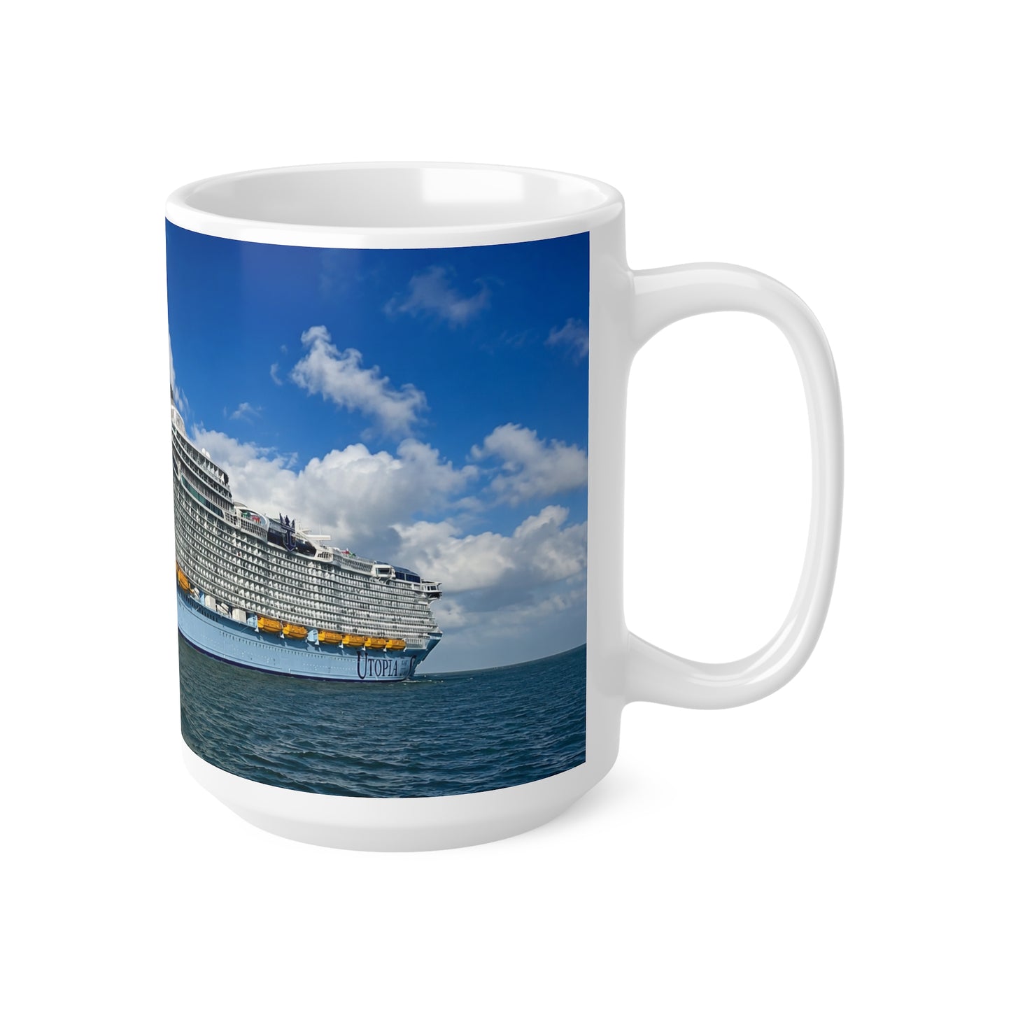 Royal Caribbean Cruise Ship Ceramic Coffee Cups, 11oz, 15oz
