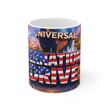 International Drive, Orlando Ceramic Coffee Cup 11oz or 15oz