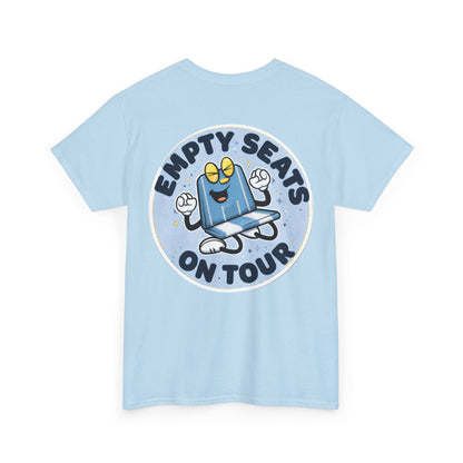 Manchester City T-Shirt — 'Empty Blue Seats On Tour' Retro Skate Graphic Tee