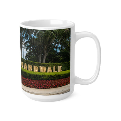 Disney Boardwalk Entrance Photo Ceramic Mug — 11oz & 15oz Coffee Cup