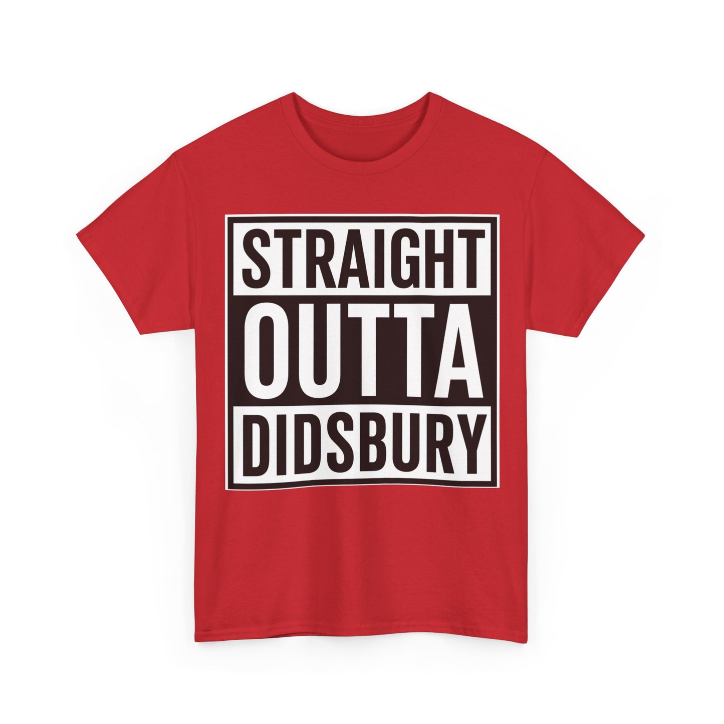 Straight Outta Didsbury T‑Shirt — Graphic City Pride Tee