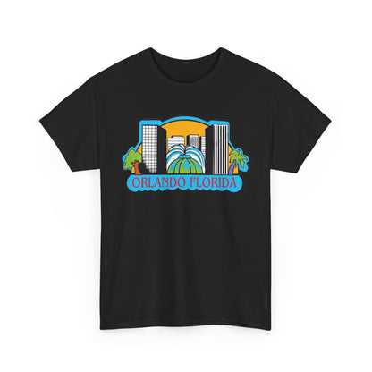 Orlando Florida Retro Skyline T-Shirt