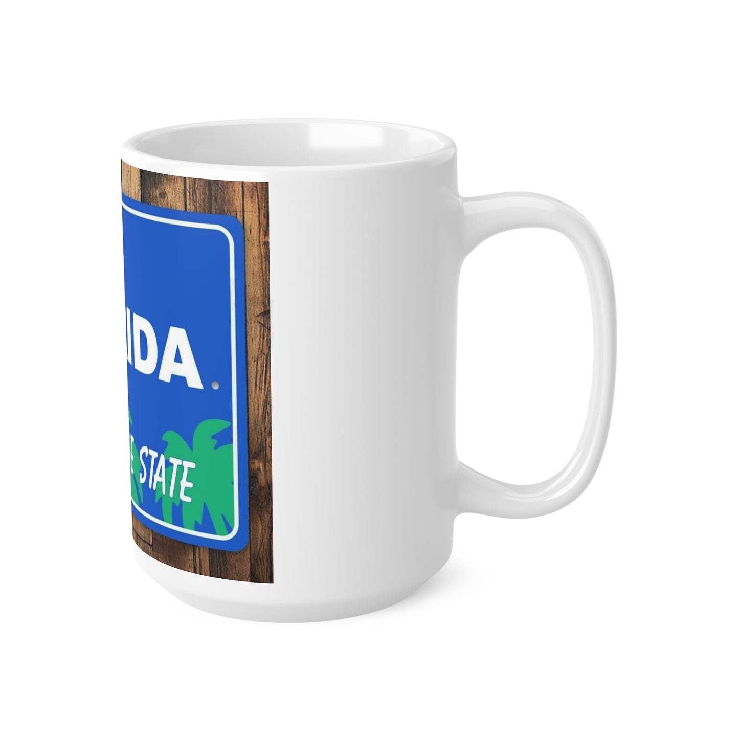 Florida 'Welcome to Florida - The Sunshine State' Ceramic Coffee Mug (11oz, 15oz)