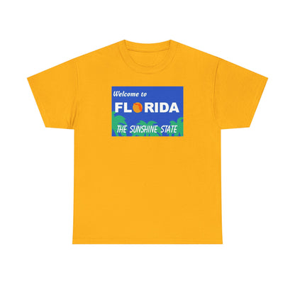 Florida "Welcome to Florida - The Sunshine State" T-Shirt