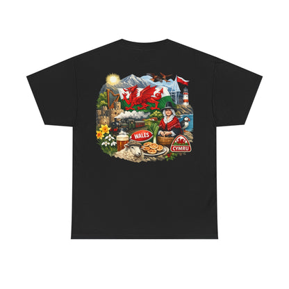 Wales Pride T-Shirt — 'Make Wales Great Again' Welsh Dragon Tee