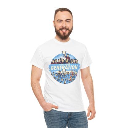 Manchester City Maybe in Another Generation Champions T‑Shirt — Retro Team Fan Tee